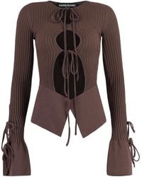 ANDREADAMO - Andreadamo Long-Sleeve Top - Lyst