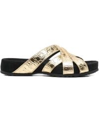 Dries Van Noten - Leather Braided Slippers - Lyst