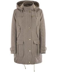 Fay - Wool And Cashmere Parka - Lyst