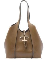 Tod's - T Timeless Shopping Bag - Lyst