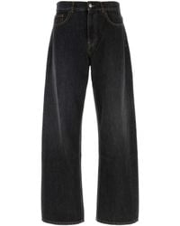 Palm Angels - Curved Logo Loose 5 Pockets - Lyst