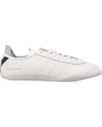 Y-3 - Tokyo Off- Leather Sneakers - Lyst