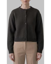 Lisa Yang - Dark Fern Emmylou Cardigan Jacket - Lyst