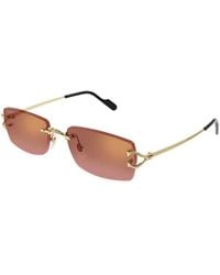 Cartier - Sunglasses Ct0550S 005/18/140 - Lyst