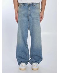Valentino - Light Jeans With Washed Effect - Lyst