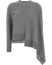 McQueen - Cashmere Blend Sweater - Lyst