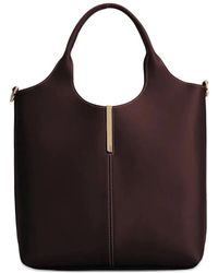 Tod's - Small Leather Tote Bag - Lyst
