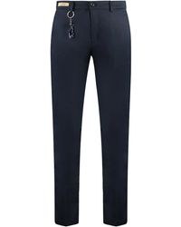 Paul & Shark - Paul & Shark Stretch Cotton Trousers - Lyst