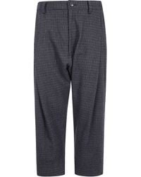 Ziggy Chen - Tattersall Tapered Trousers - Lyst