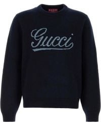 Gucci - Wool Sweater Made With Intarsia - Lyst