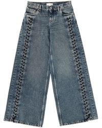 Stella McCartney - Jeans With Laces - Lyst
