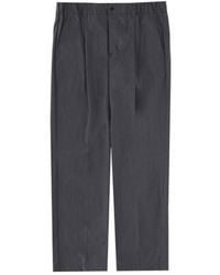Herno - Wool Blend Tailored Pants - Lyst
