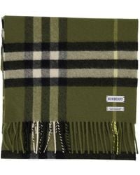 Burberry - Giant Check Scarf - Lyst