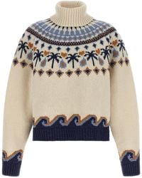 Alanui - 'Sweet Winter' Turtleneck Sweater - Lyst