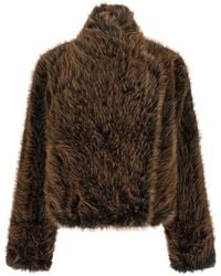 BB COUTURE - B&B Couture 'Susan First' Eco-Fur Coat - Lyst