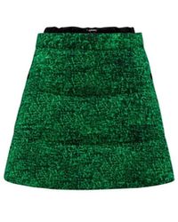 Moncler Genius - Genius Mini Print Skirt With Invisible Side Closure - Lyst