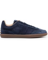 Tod's - Tabs Leather Sneakers - Lyst