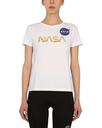Alpha Industries - "Nasa" T-Shirt - Lyst