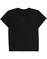 T By Alexander Wang - Tshirt Essential Shrunk - Lyst