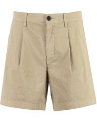 Department 5 - Cotton Bermuda Shorts - Lyst