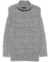 Fabiana Filippi - Wool Blend Turtle-Neck Sweater - Lyst