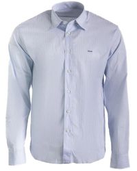 Prada - Striped Poplin Shirt - Lyst