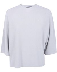 Fabiana Filippi - Cropped Round Neck Sweater - Lyst