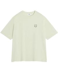 Maison Kitsuné - Maison Kitsuné Aloe Chest Logo T-Shirts Polos - Lyst