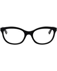 McQueen - Transparent Acetate Glasses - Lyst