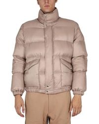 McQueen - Graffiti Logo Print Down Jacket - Lyst
