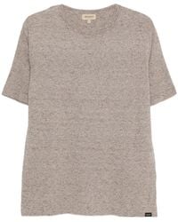 Woolrich - Cotton And Linen T-Shirt - Lyst
