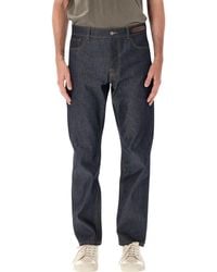 Lanvin - Straight-Leg Denim Pants - Lyst