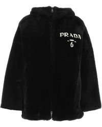 Prada - Reversible Fur Coat - Lyst