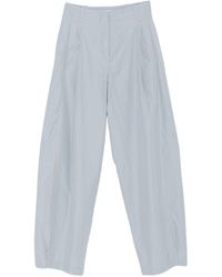 The Row - Pleated Wide-Leg Trousers - Lyst