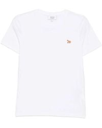 Maison Kitsuné - Maison Kitsuné Baby Fox Cotton T-Shirt - Lyst