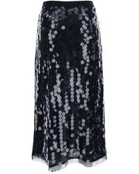 Semicouture - Iris Long Skirt - Lyst