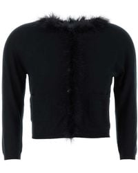 Prada - Cashmere Cardigan - Lyst