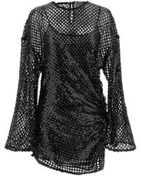 The Attico - Sequin Mesh Dress - Lyst