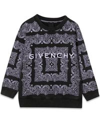 Givenchy - Crewneck Sweatshirt Patterned Print And Logo - Lyst