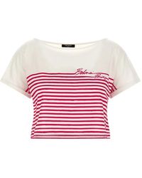 Balmain - 'Marinière' T-Shirt - Lyst