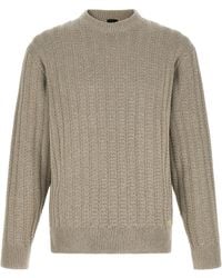 BOSS - Cotton Sweater - Lyst