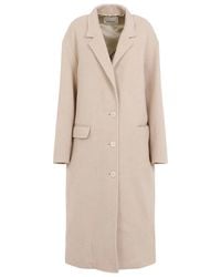 Isabel Marant - Sand Wool Blend Efezia Coat - Lyst