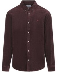 Carhartt - Amarone Madison Cord Shirt - Lyst