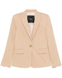 Pinko - Chantilly Linen Viscose Elastane - Lyst