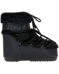 Moon Boot - "Icon" Low Faux Fur Boot - Lyst