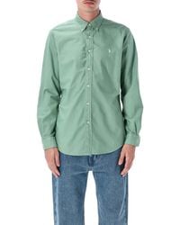 Polo Ralph Lauren - Custom Fit Cotton Shirt - Lyst