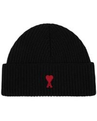 Ami Paris - Wool Hat - Lyst