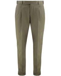 PT01 - Edge Stretch Cotton Trousers - Lyst