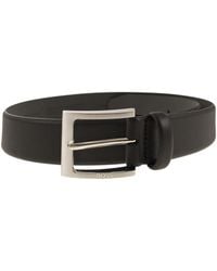 BOSS - Nappa Leather Belt With Pin Buckle - Lyst