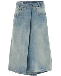 Maison Margiela - Denim Skirt - Lyst